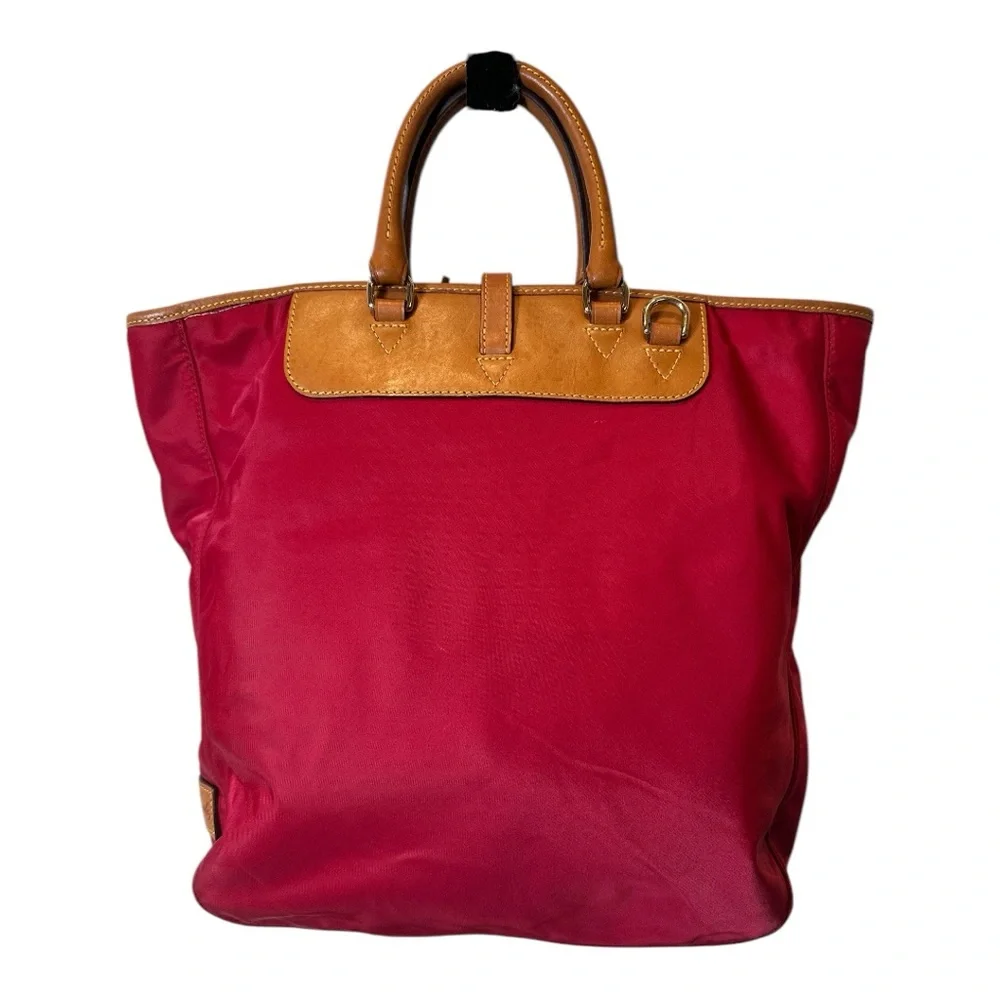 Dooney & Bourke EUC Editors Nylon Shoppers Tote - Picture 2 of 12